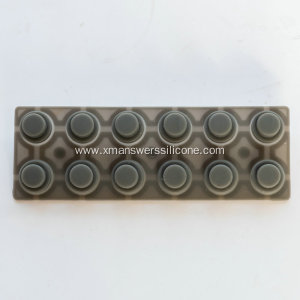 High Precision Silicon Rubber Keypad for Hand HeldDevice